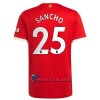 Virallinen Fanipaita Manchester United Jadon Sancho 25 Kotipelipaita 2021-22 - Miesten